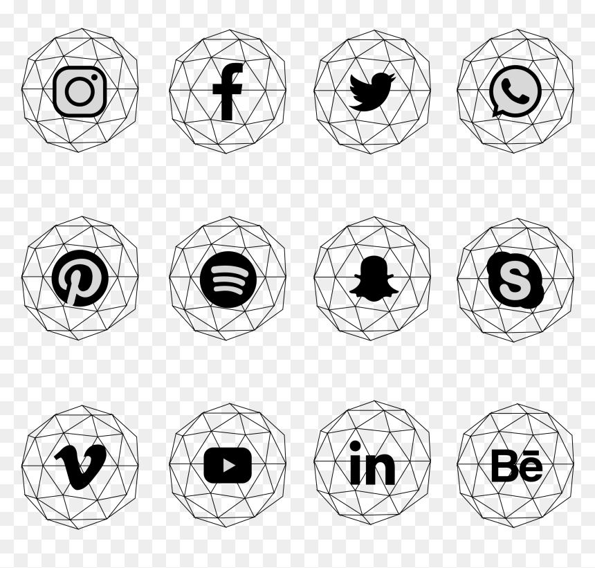 Whatsapp, HD Png Download - white social icons png
