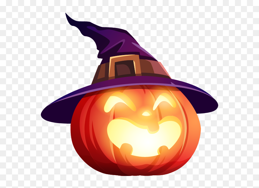 Jack-o'-lantern, HD Png Download - carved pumpkin png