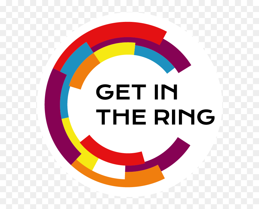 Transparent Lip Ring Png - Get In The Ring Dhaka, Png Download - ring logo png