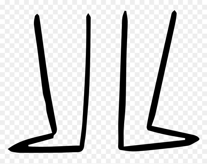 No,leg,hair,clipart, HD Png Download - no clipart png