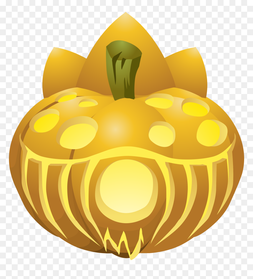 Carved Pumpkin Lit Svg Clip Arts - Pumpkin Pie, HD Png Download - carved pumpkin png