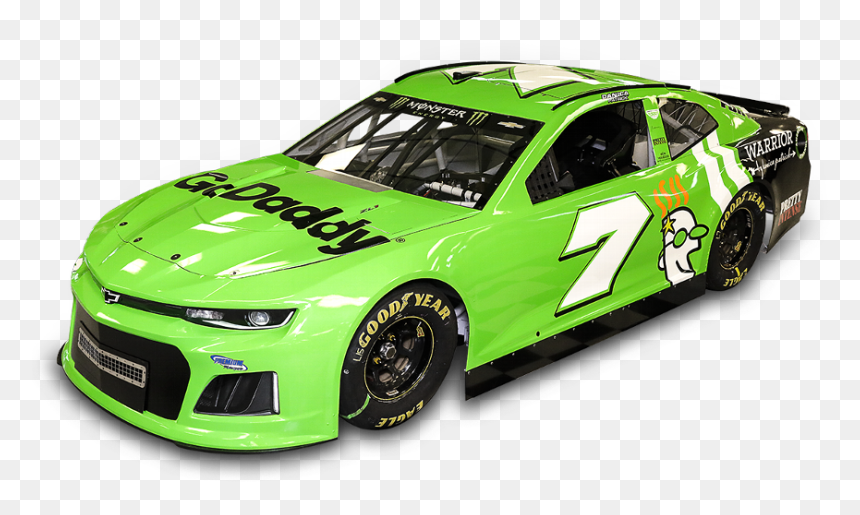 Danica Patrick Reveals Godaddy Paint Scheme For Daytona - Nascar Danica Patrick 2018, HD Png Download - patrick.png