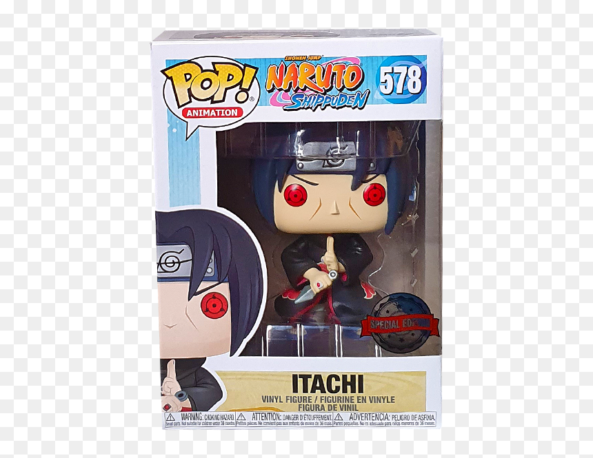 Funko Pop Itachi Uchiha, HD Png Download - itachi sharingan png