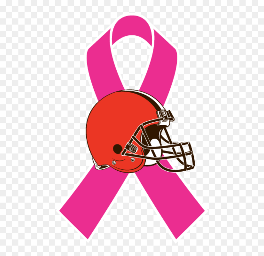 Crucial Catch - Breast Cancer Awareness Detroit Lions, HD Png Download - cleveland browns png