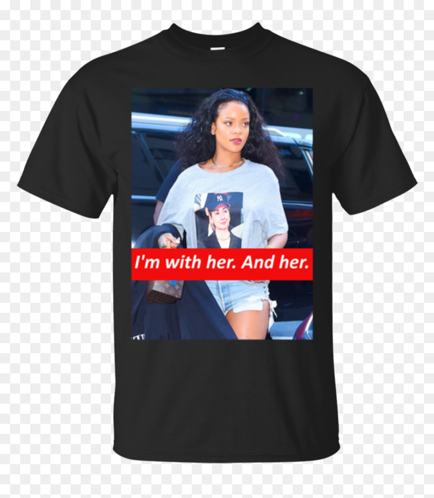 Hillary Clinton Supporter Tee, HD Png Download - rihanna png 2016