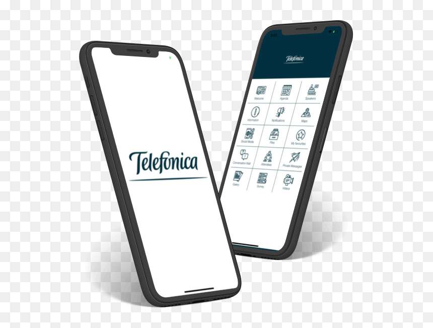 Iphone, HD Png Download - telefonica logo png
