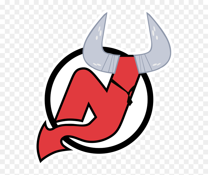 Lyraheartstrngs, Hockey, Iron Will, Logo, Logo Parody, - New Jersey Devils Logo Jpg, HD Png Download - new jersey nets logo png