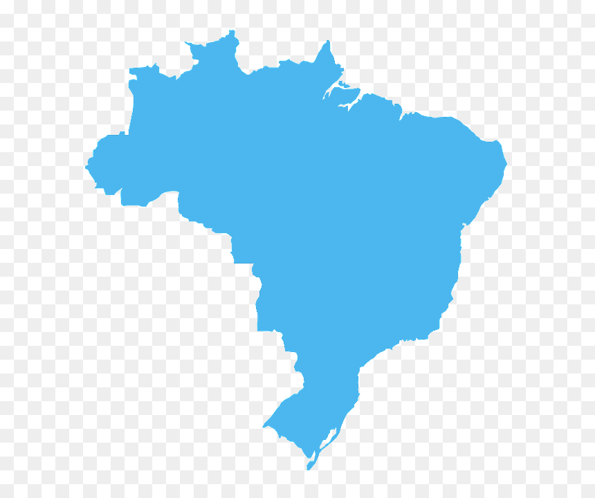 Fusos Horários Do Brasil, HD Png Download - mexico map outline png