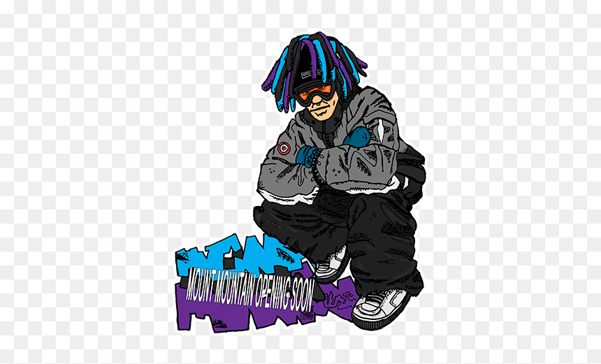 Pocket Figures - Snow, HD Png Download - thug life weed png