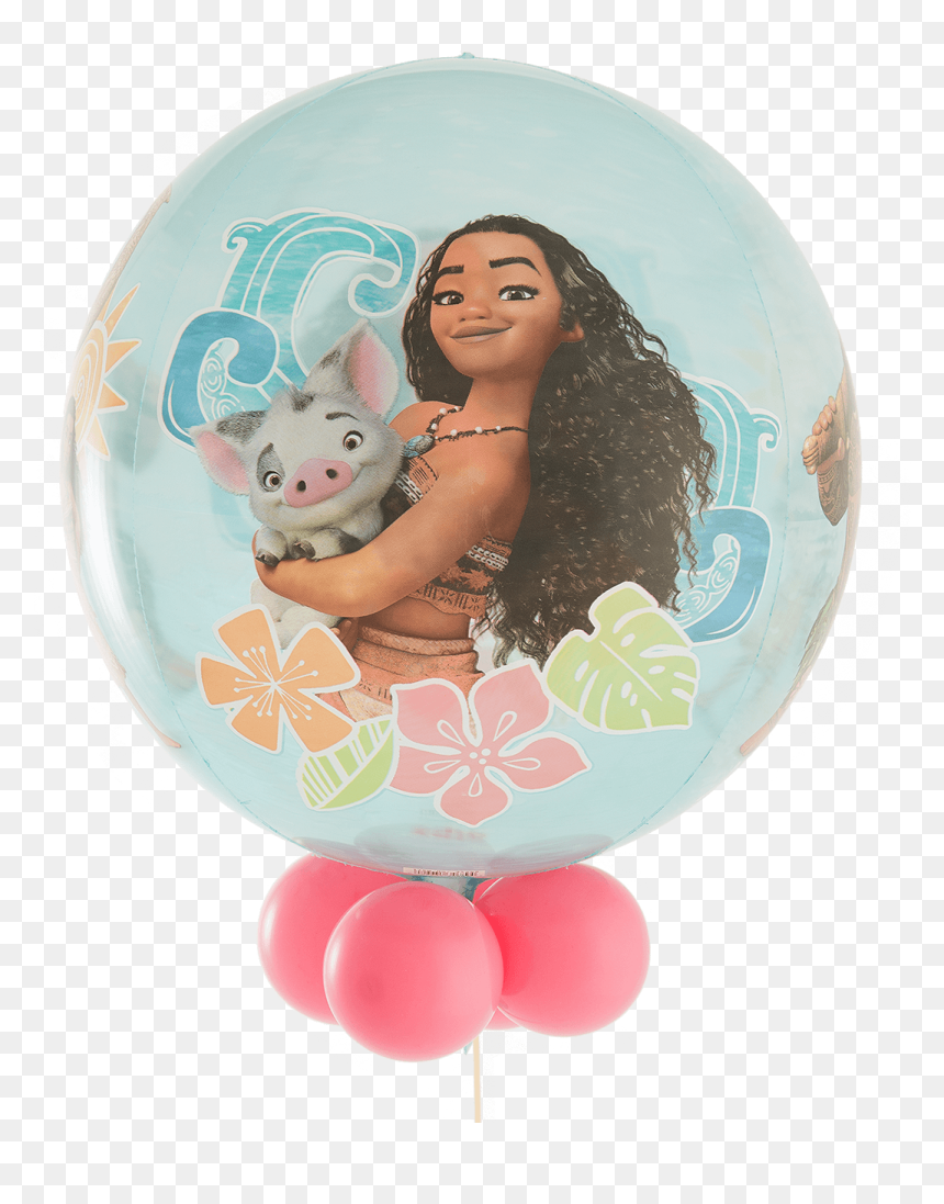 Moana Orbz With Balloon Collar - Moana, HD Png Download - moana png images