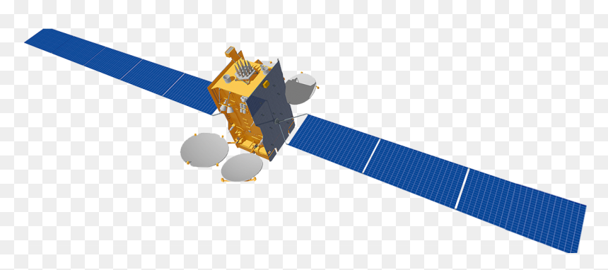 Transparent Space Satellite Png - Satelit Express Am 8, Png Download - space satellite png