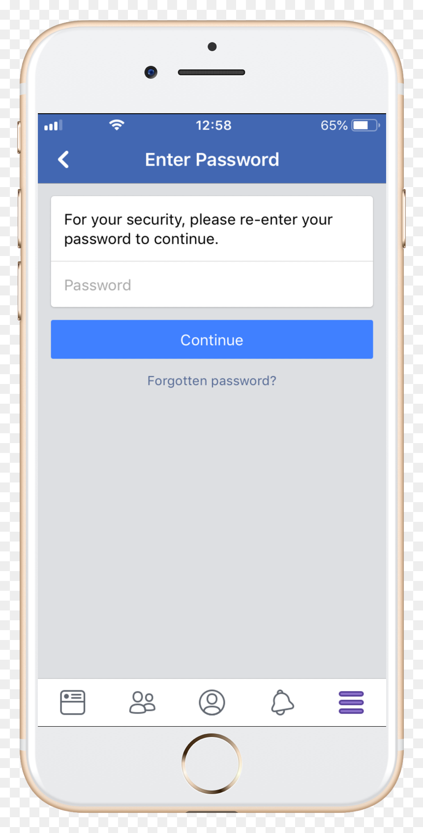 Edit Mobile Page, HD Png Download - facebook page png
