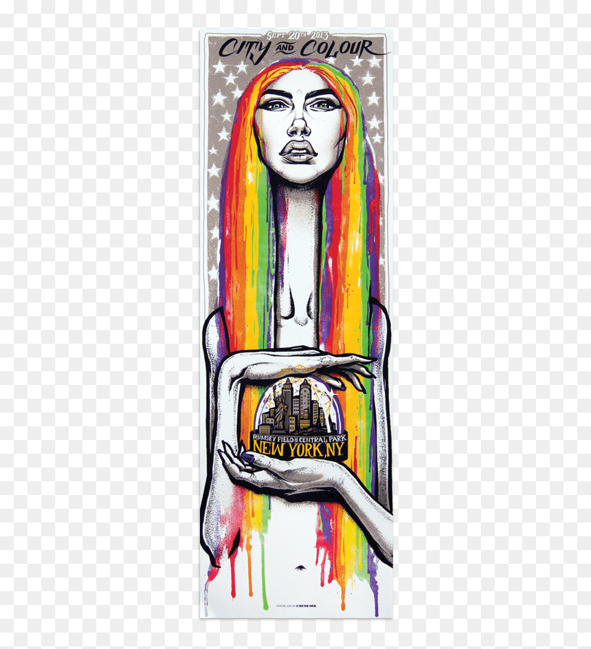 73, Central Park - Concerts Posters City And Colour, HD Png Download - central park png