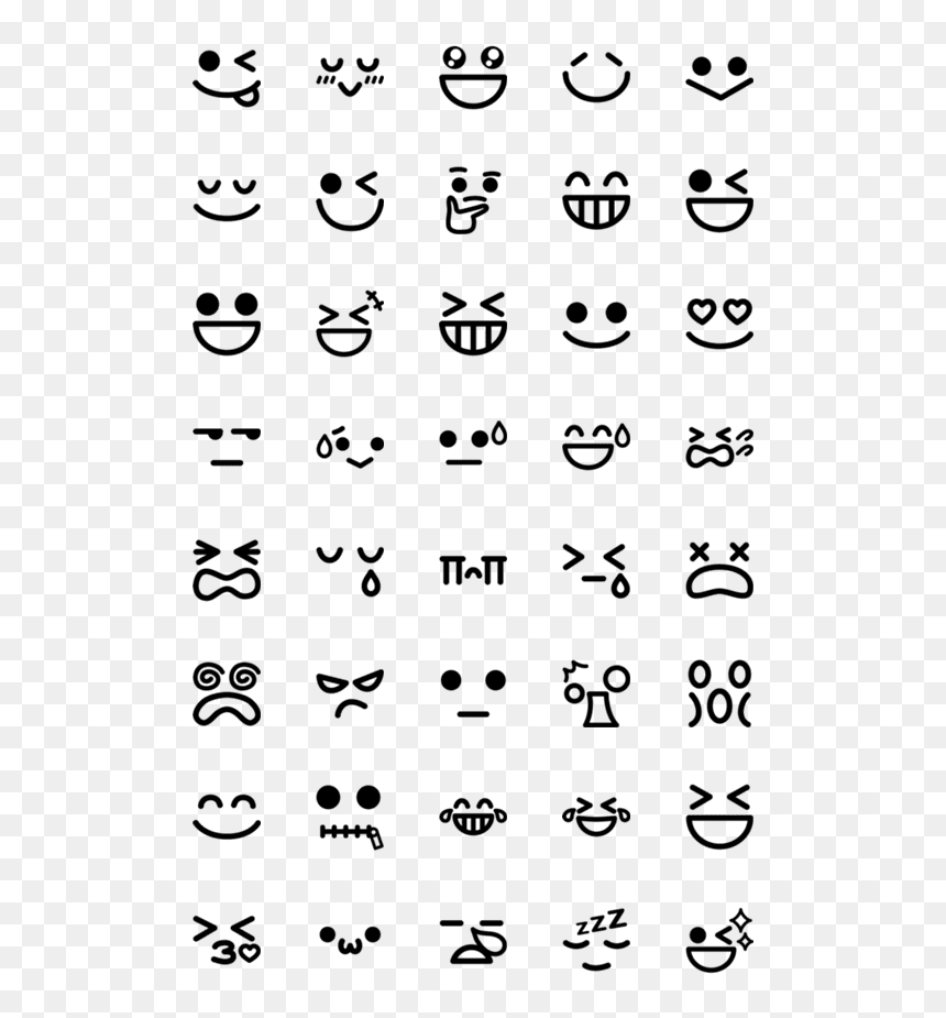 Christmas Icons Png Line, Transparent Png - mad face emoji png