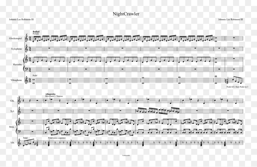 Sheet Music, HD Png Download - nightcrawler png