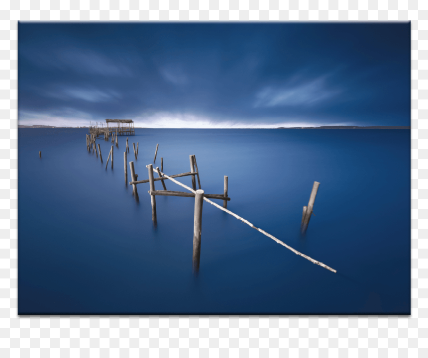 Blue Pier - Sea, HD Png Download - pier png