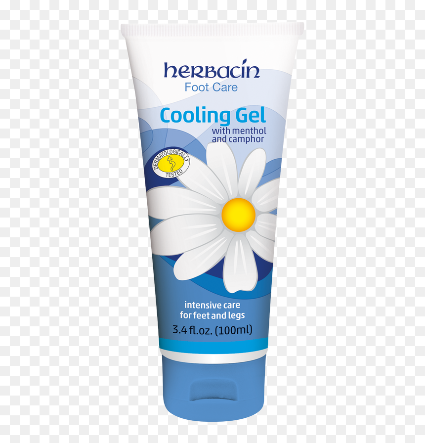 Herbacin Foot Care Cooling Gel - Herbacin Kamille Hand Cream, HD Png Download - peg leg png