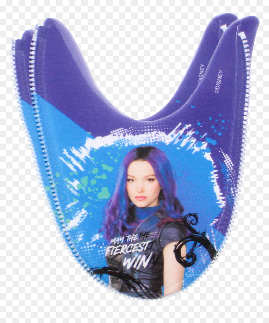 Descendants 3 Mal Mix N Match Zlipperz Set"
 Class= - Girl, HD Png Download - disney descendants png