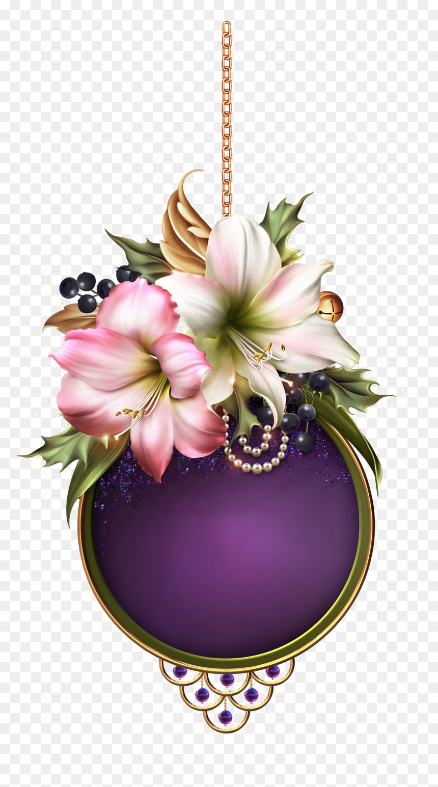 Lily, HD Png Download - versace border png