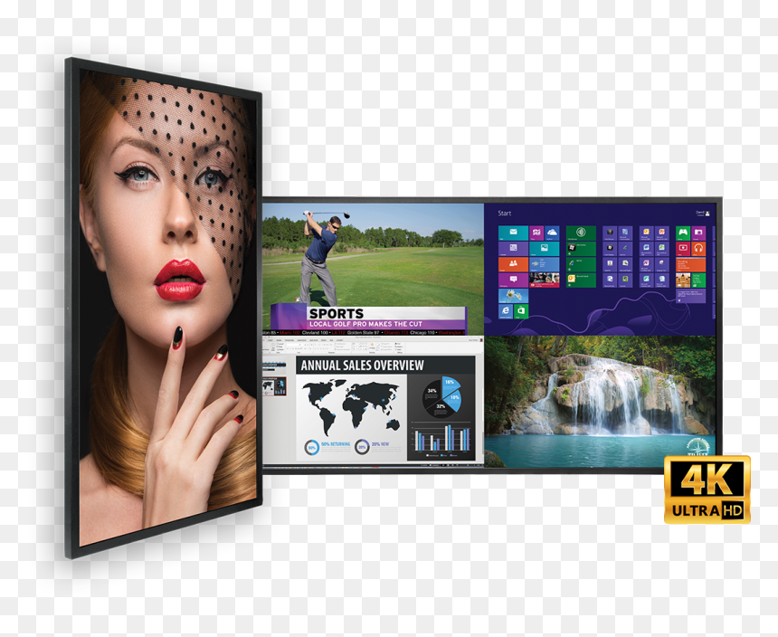 Ep Collage 4k - Planar Ep6524k, HD Png Download - 4k.png