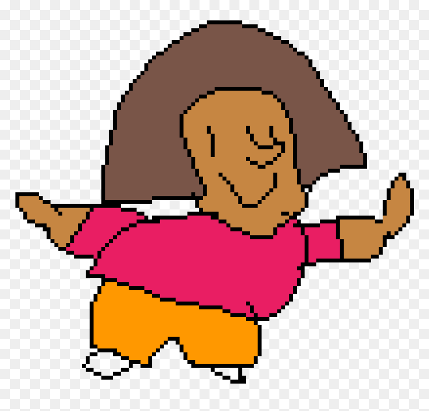 Fingers Clipart Dora - Dora In A Nutshell Draw, HD Png Download - nutshell png
