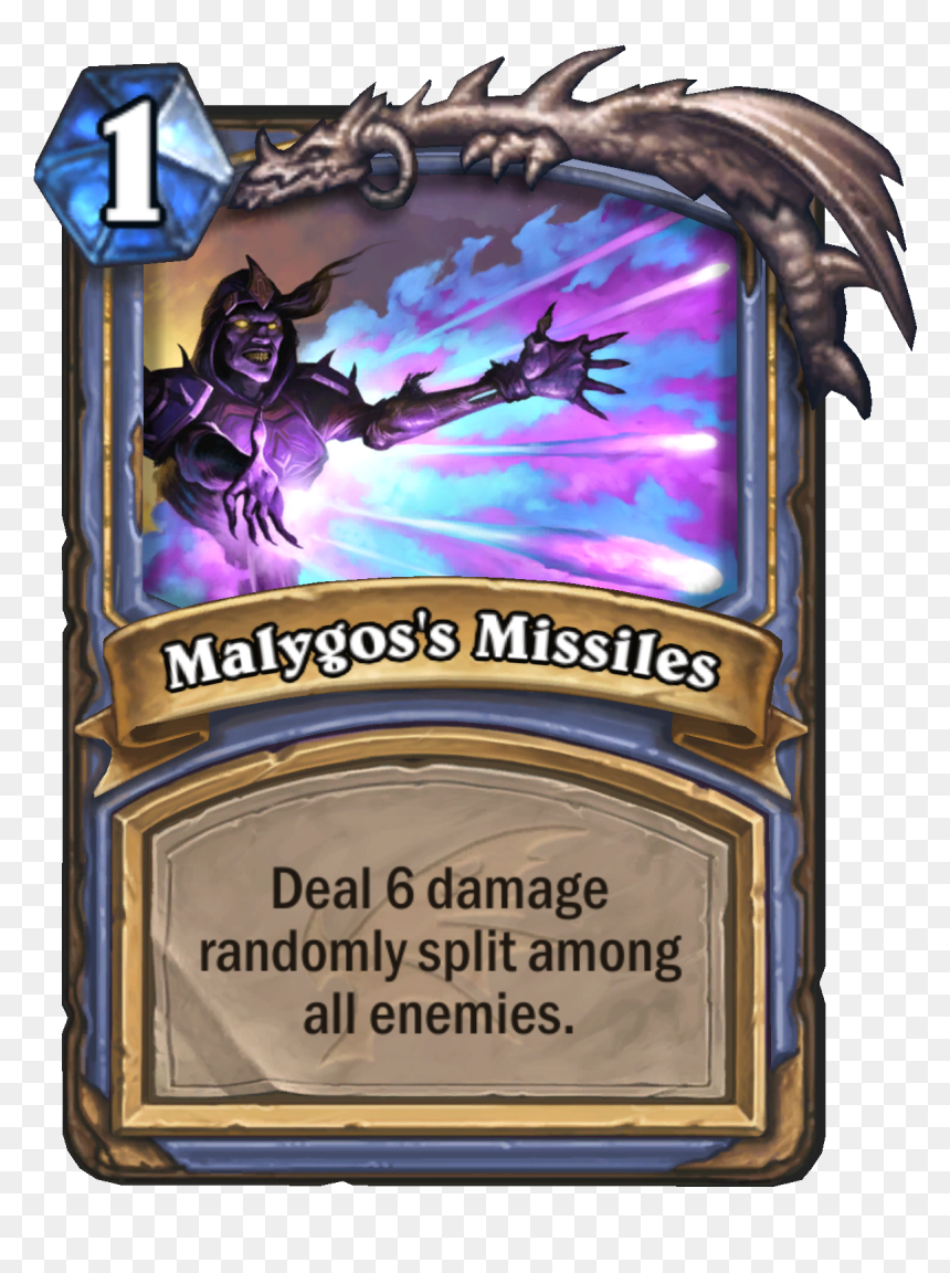 Malygoss Missiles Enus - Hearthstone Saviors Of Uldum New Cards, HD Png Download - split arrow png