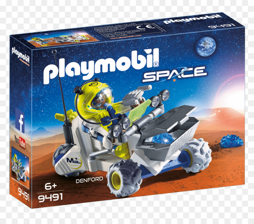 Playmobil Mars, HD Png Download - mars rover png