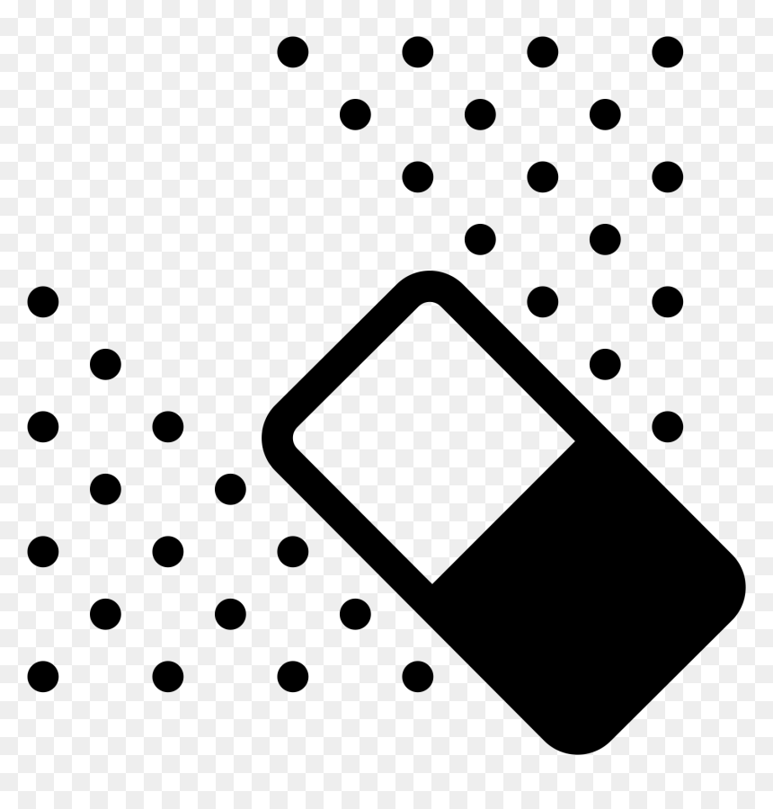 Cleanup Edges Filled Icon - Polka Dot, HD Png Download - clean up png