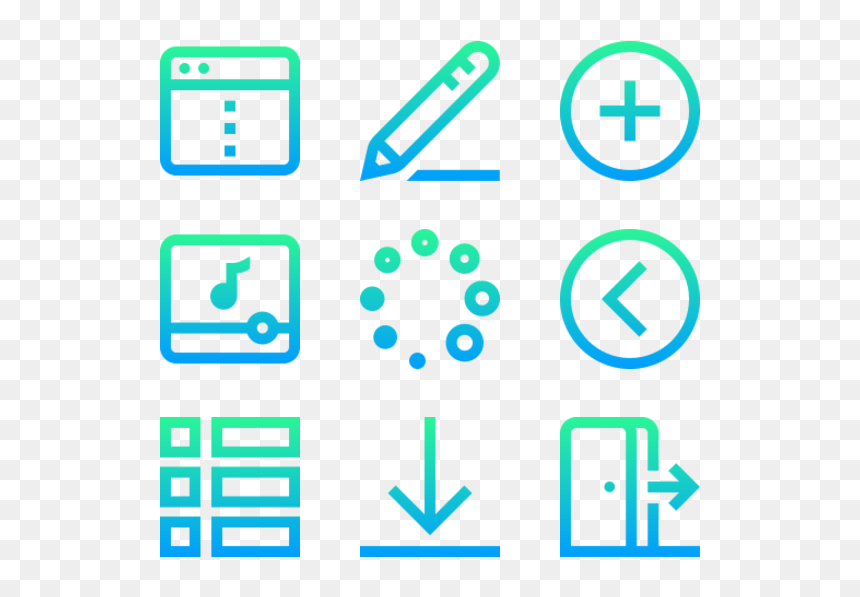 Icon Set Kebab, HD Png Download - minus icon png