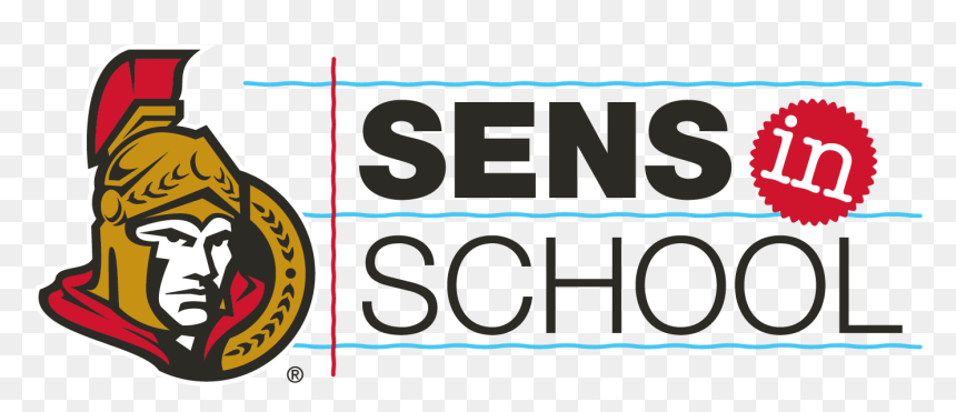 Sens In School - Ottawa Senators, HD Png Download - dominic sherwood png