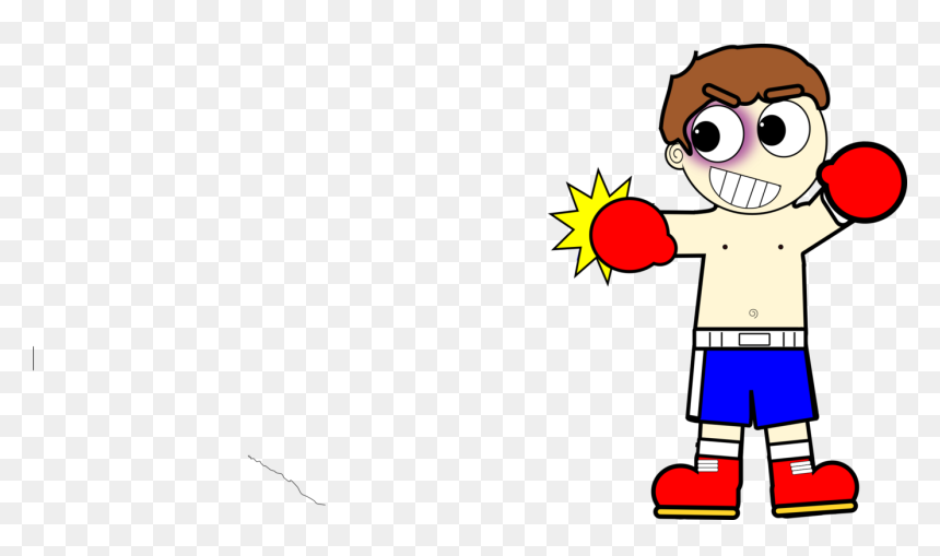Art,play,happiness - Boxing Man Clipart Png, Transparent Png - kickboxing png