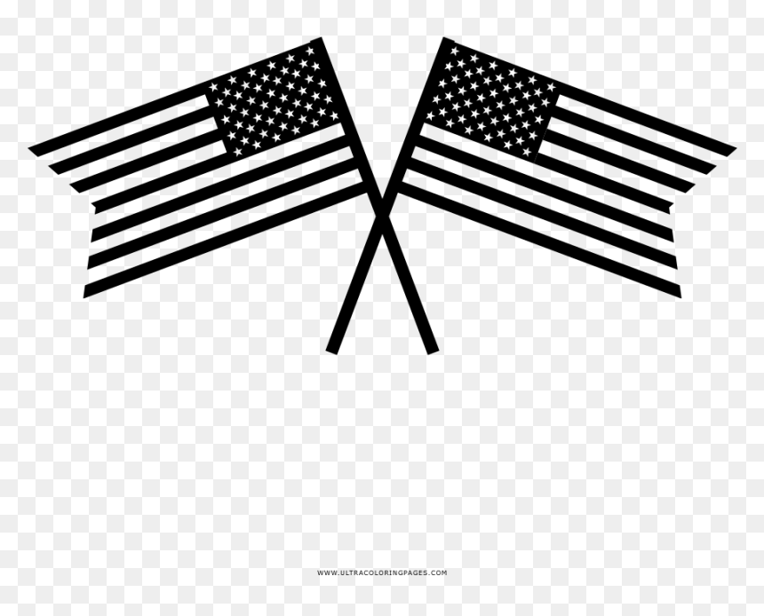 Bandeira Dos Estados Unidos Coloring Page - Invitation Card Independence Day, HD Png Download - bandeira estados unidos png