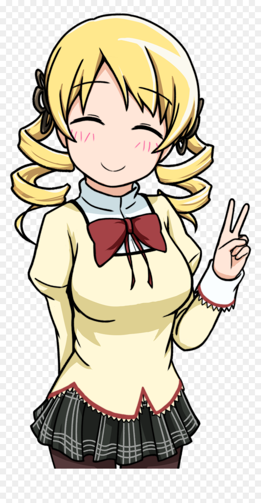 Cartoon, HD Png Download - mami tomoe png