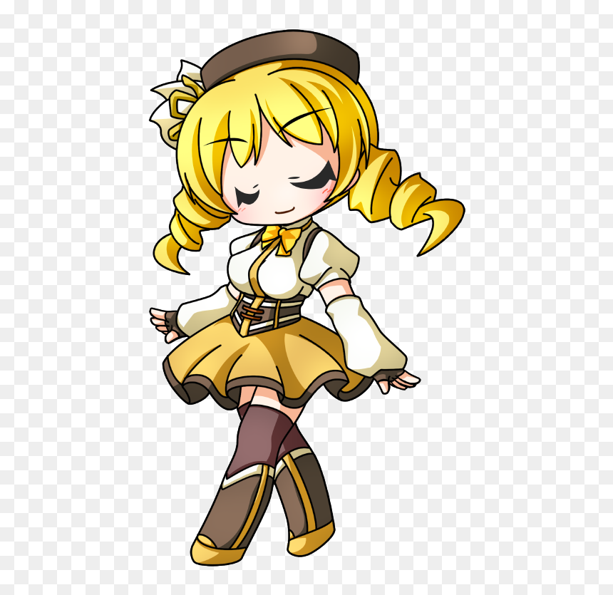 Tomoe Mami Drawn By Shinjitsu - Mami Tomoe, HD Png Download - mami tomoe png