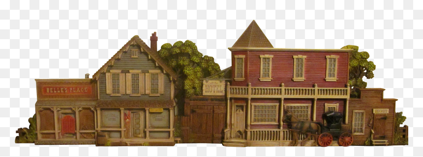 Old West Town Png, Transparent Png - old west png