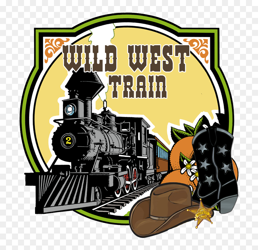 Clipart Pencil And In Color - Wild West Steam Engine Train, HD Png Download - old west png