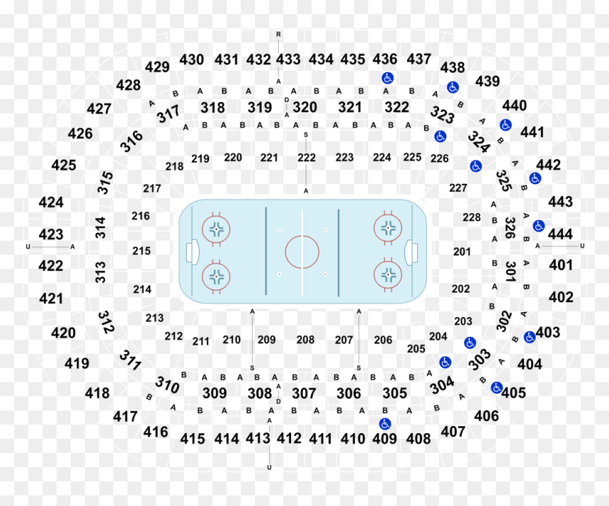 Ariana Grande Honda Center Seating, HD Png Download - chicago blackhawks png