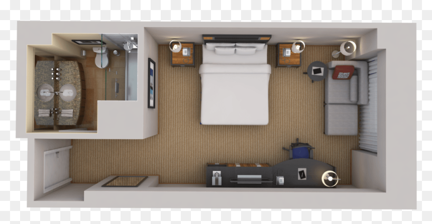 Bathroom, HD Png Download - city view png