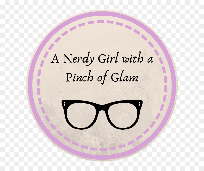 A Nerdy Girl With A Pinch Of Glam - Wzór Kotylionu Na Andrzejki, HD Png Download - nerd face png