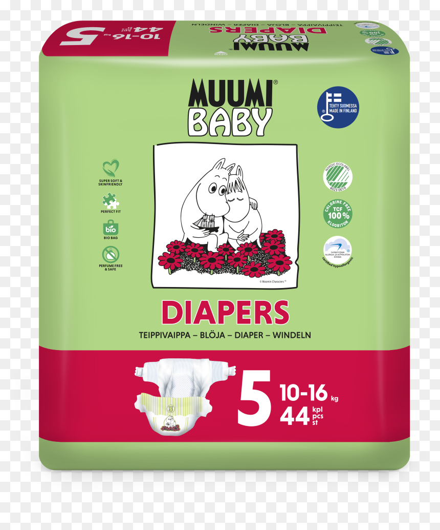 Muumi Baby 3, HD Png Download - diapers png