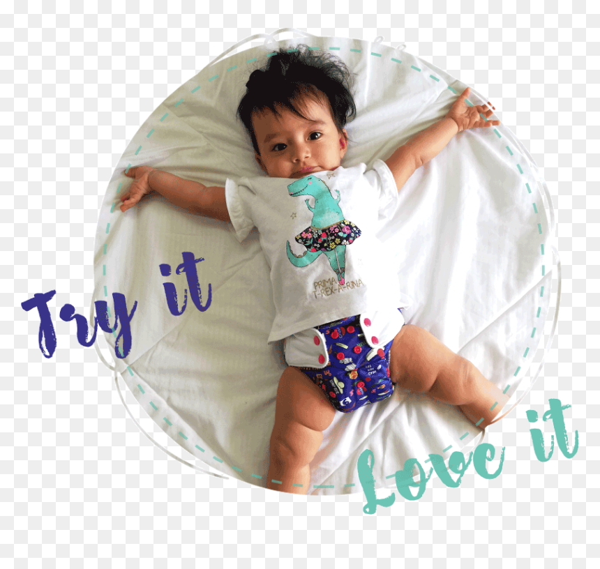Try Cloth Diapers For Free - Baby, HD Png Download - diapers png