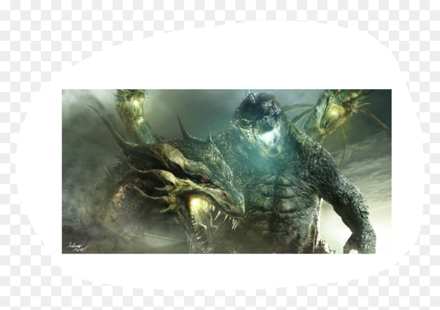 Godzilla King Of Monsters Ghidorah, HD Png Download - godzilla head png