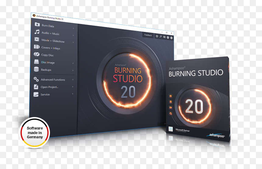 Ashampoo Burning Studio 20 Serial, HD Png Download - bluray icon png