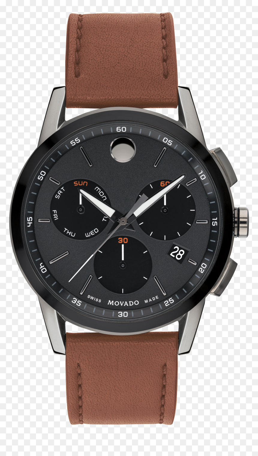 Museum Sport - Movado Museum Sport, HD Png Download - watch hand png