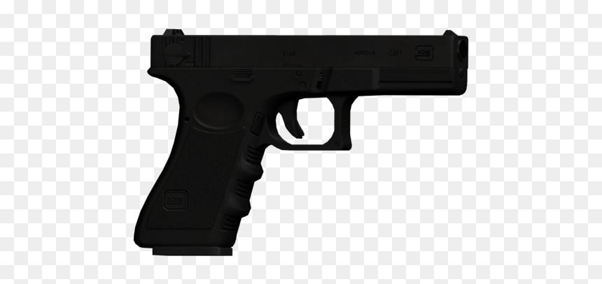 Pistol Smith & Wesson M&p Firearm Ammunition - Glock 19 Side View, HD Png Download - smith and wesson png