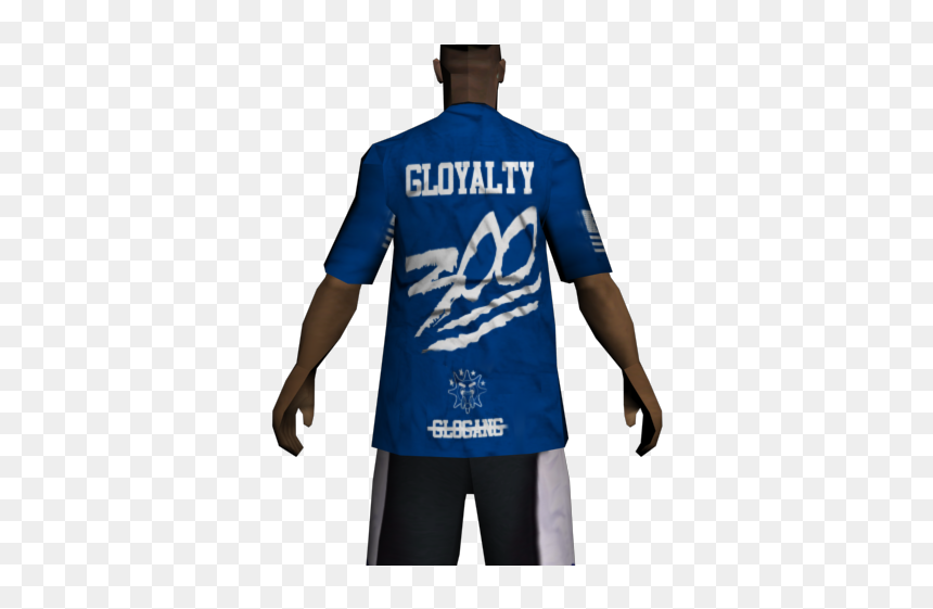 Samp Lil Reese Skin, HD Png Download - glo gang png