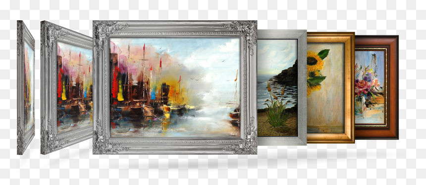 Art Gallery, HD Png Download - paint frame png