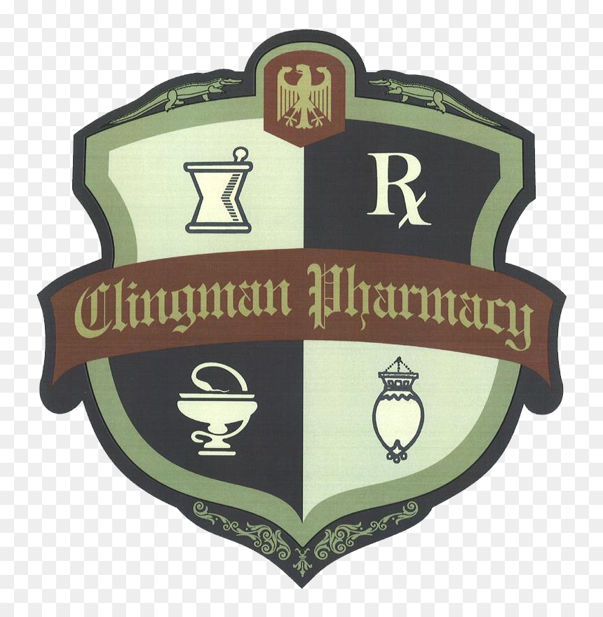 Clingman Pharmacy - Emblem, HD Png Download - rx symbol png