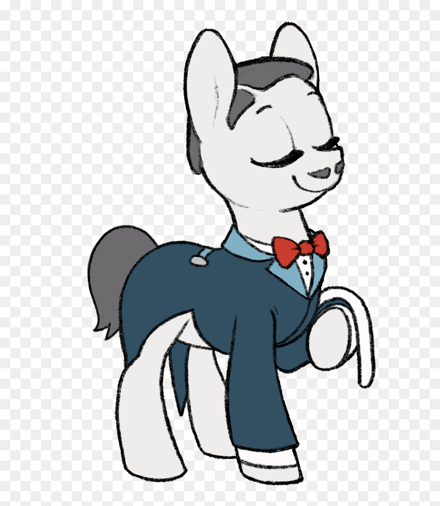 Cartoon, HD Png Download - pony tail png