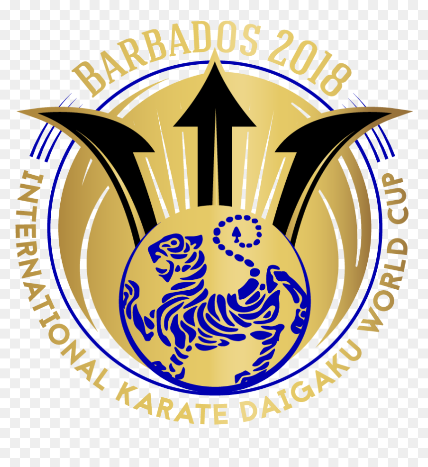 Ikd 2018 Logo - Karate Do Shotokan, HD Png Download - barbados flag png